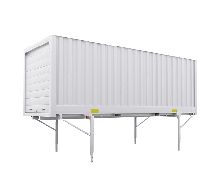 7,45m Wechselkoffer Rolltor